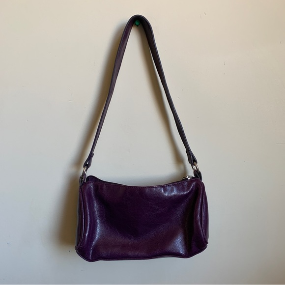 Deep Purple Celestial Vegan Leather Mini Baguette - Picture 3 of 5